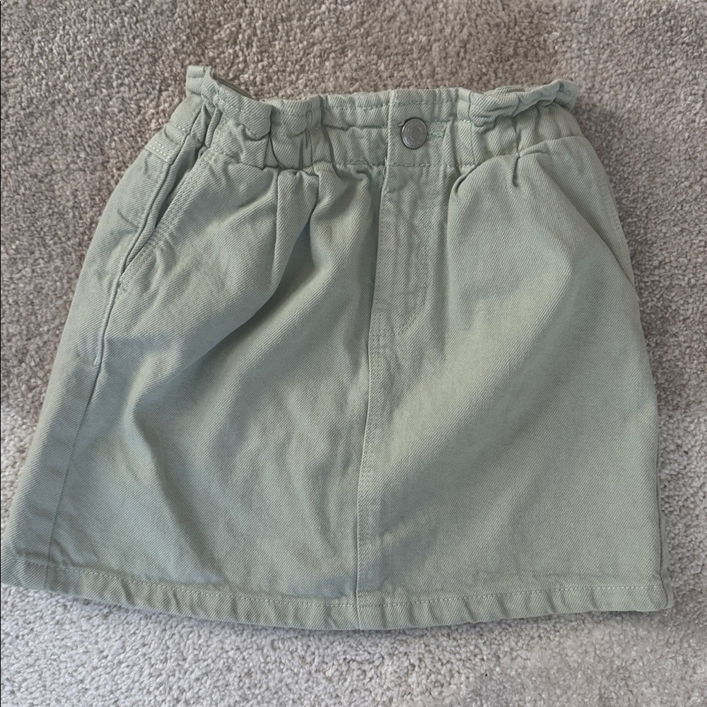 Zara Girls Mini Denim Skirt